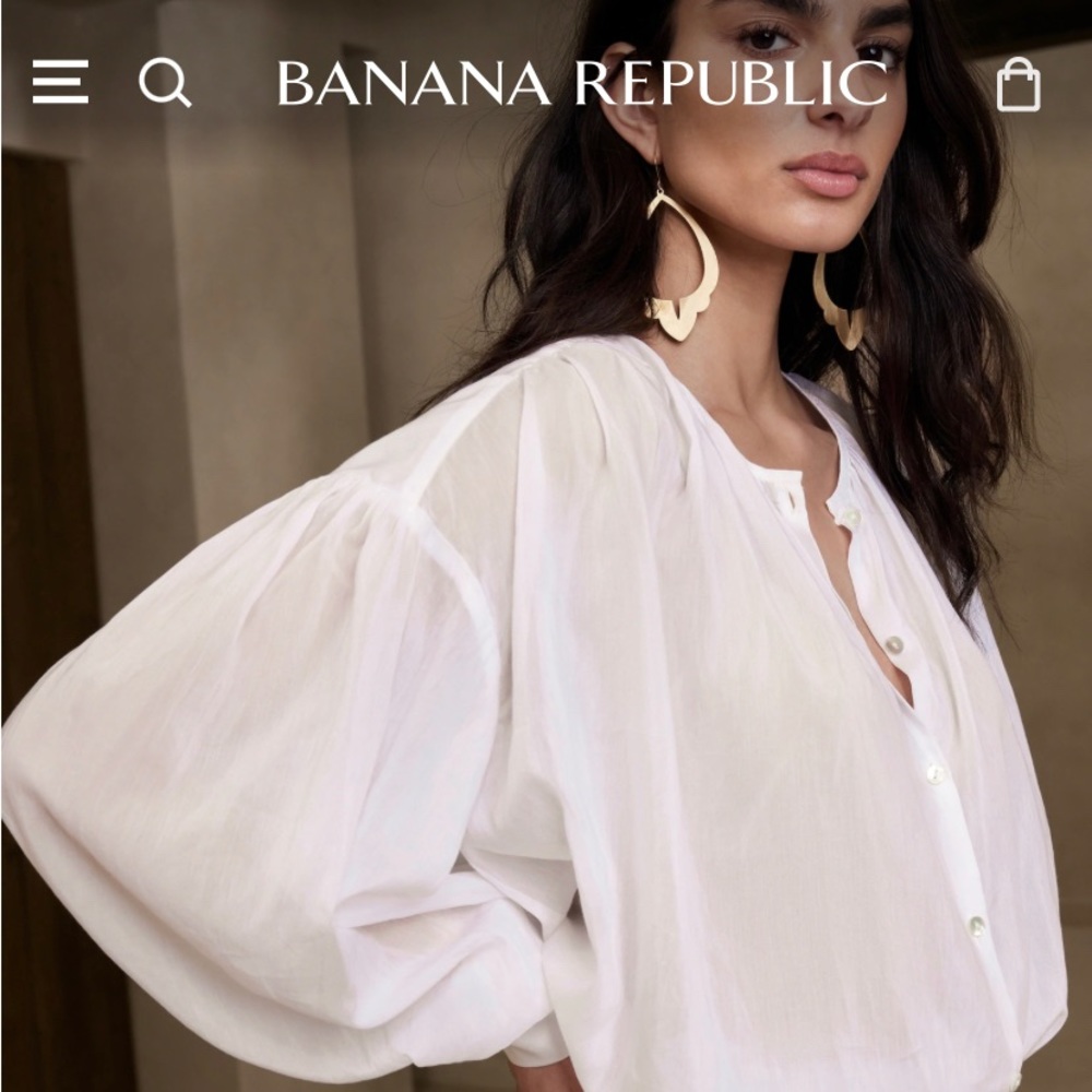 Banana republic blouse